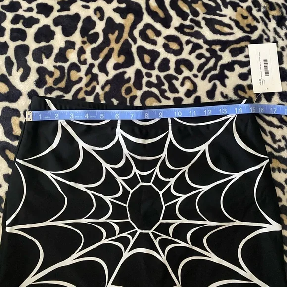 Unique Vintage Spiderweb Swim Skirt - Picture 4 of 7